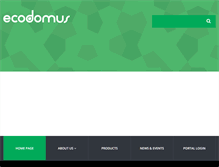 Tablet Screenshot of ecodomus.com